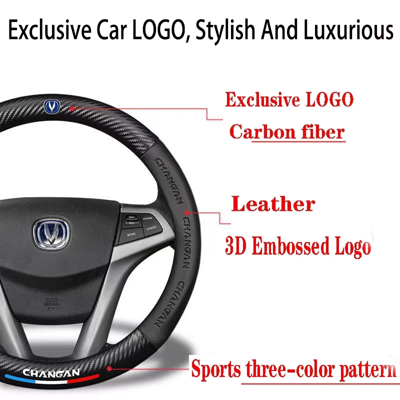 Чехол для руля 38 см из углеродного волокна Mitsubishi Asx Lancer 10 9 Outlander 2013 Pajero Sport L200 Expo