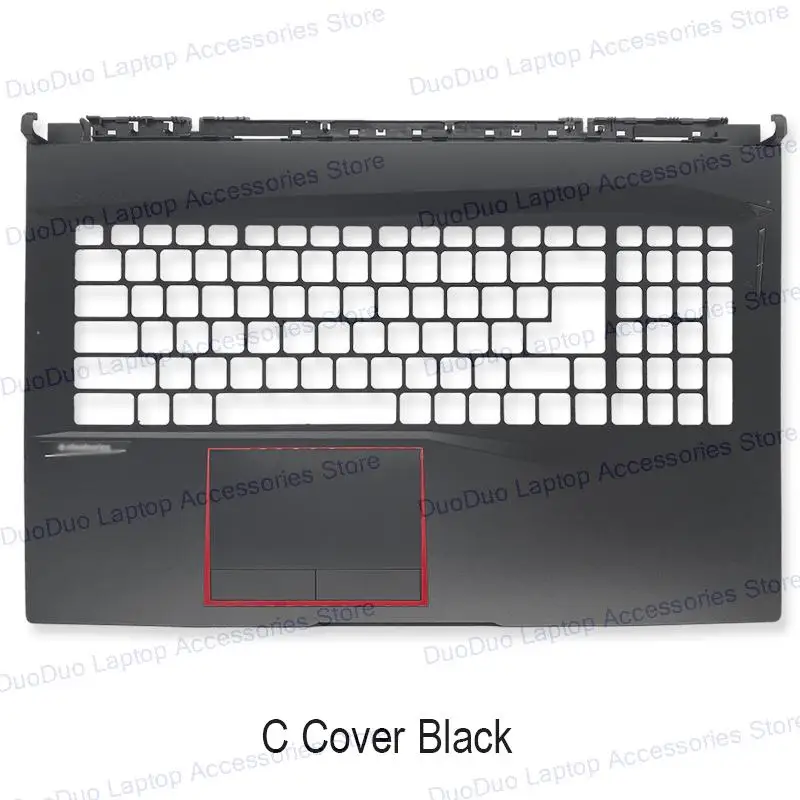 Фото Задняя крышка экрана ноутбука для MSI GE75 MS-17E1 MS-17E2 MS-17E3 MS-17E5 MS-17E7, передняя рамка, верхняя часть корпуса, нижняя часть корпуса, задняя крышка. №4