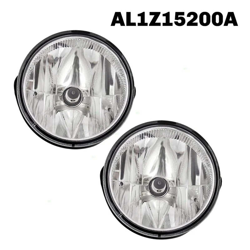 Front Bumper Lamp Fog Lights With Bulb AL1Z15200A For Ford Expedition 2008-2011 Ranger Pickup Truck 2007-2014