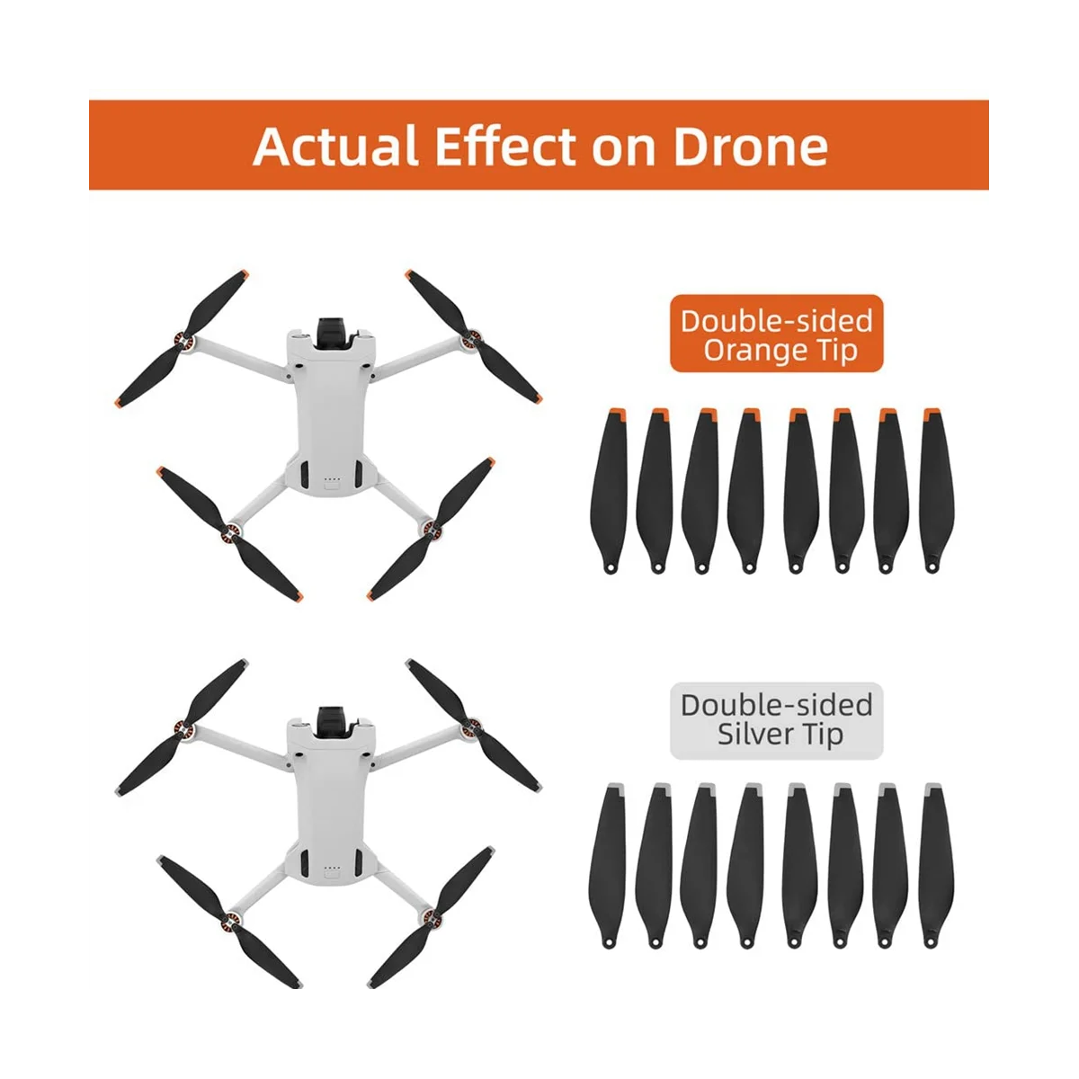 

Запасные быстросъемные лопасти для мини-3 пропеллеров, совместимы с Mini 3 Pro Drone, с низким уровнем шума, B