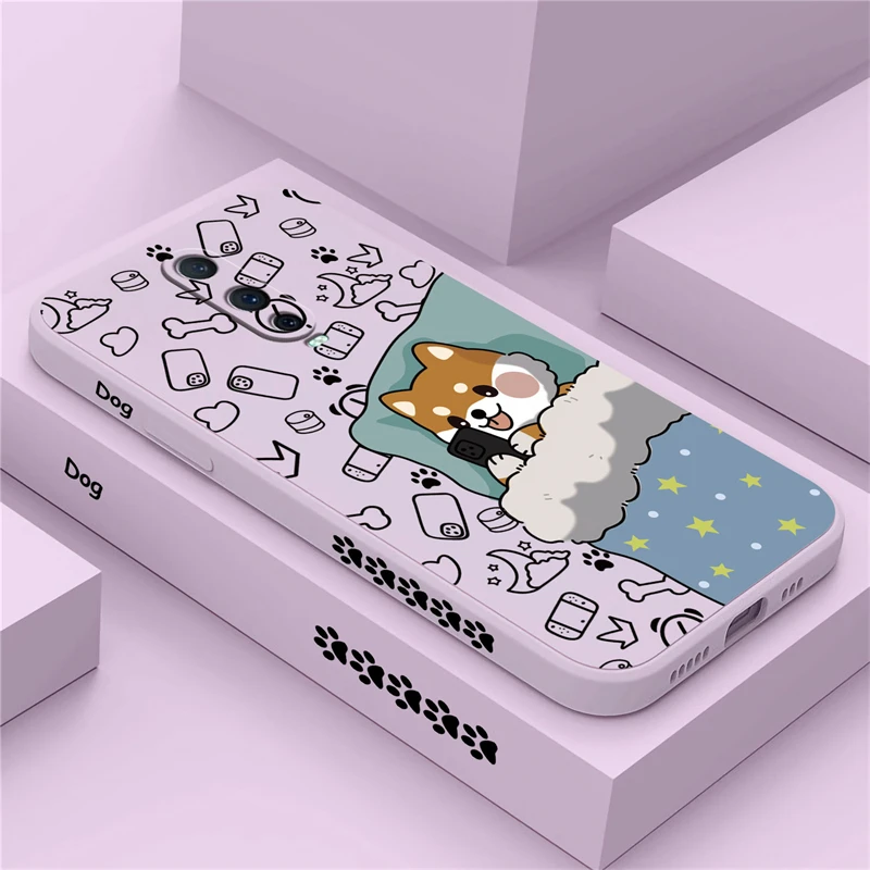 Простой чехол для телефона с рисунком собаки OPPO Realme Narzo 20 30 50 Pro 30A 50I Prime