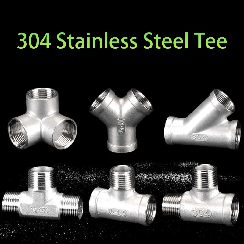 Нержавеющая сталь 304 Y-образная форма 3-ходовой шарнир 1/4 3/8 1/2 3/4 1 &quot2&quot BSP