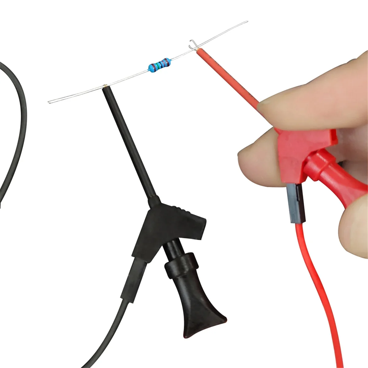 P5003 10 шт. SMD IC тестовый крючок зажим мини-захват для перемычки DIY макетный