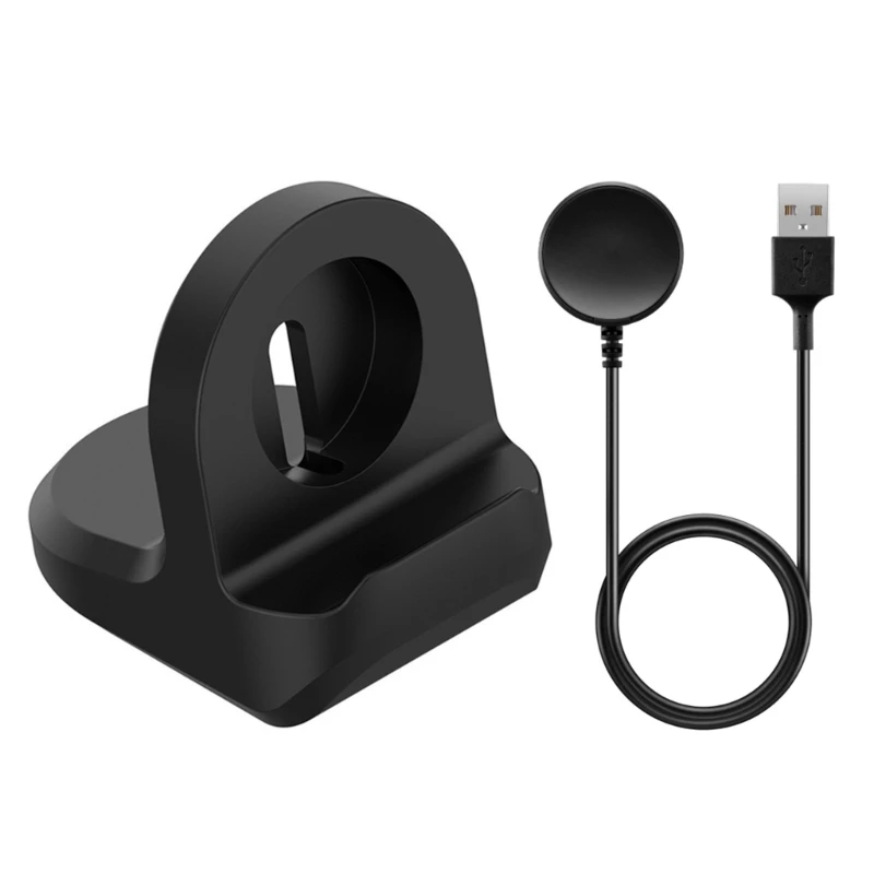 

Smartwatch Charger Dock Cable Wire Charging Base Fast Charger Station Holder for SMS GXY Watch 5 40mm 44mm/5 Pro 45mm E8BE