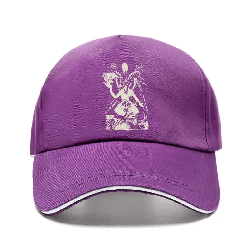 

Uniex New Hat Baphoet Vintage Cotton New Hat Caieta Devi ucifer Deon Teufe T New Hat Harajuku Top Graphic Adjutabe Printed