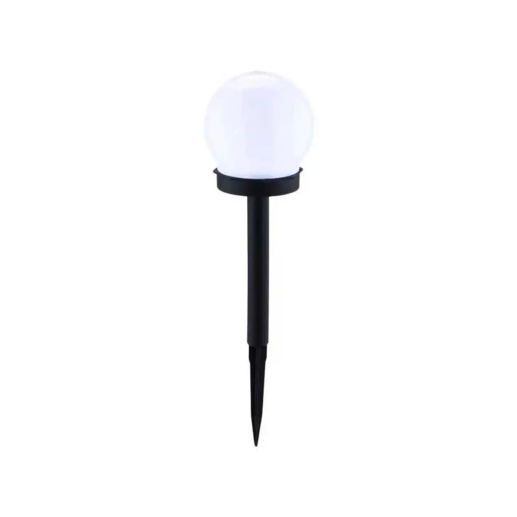 

Pack of 2 Solar Lawn Light Garden Pathway Park Porch Driveway Courtyard Walkway Landscape Lamp White Light Stakes