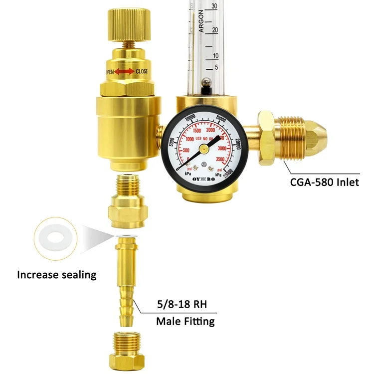 Лидер продаж недорогой пользовательский Регулятор низкого расхода кислорода