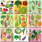 Алмазная 5D картина сделай сам, полноразмерная картина из мультфильмов, овощи, еда, алмазная вышивка, распродажа, мозаика, Набор для творчества, украшение детской комнаты, искусство