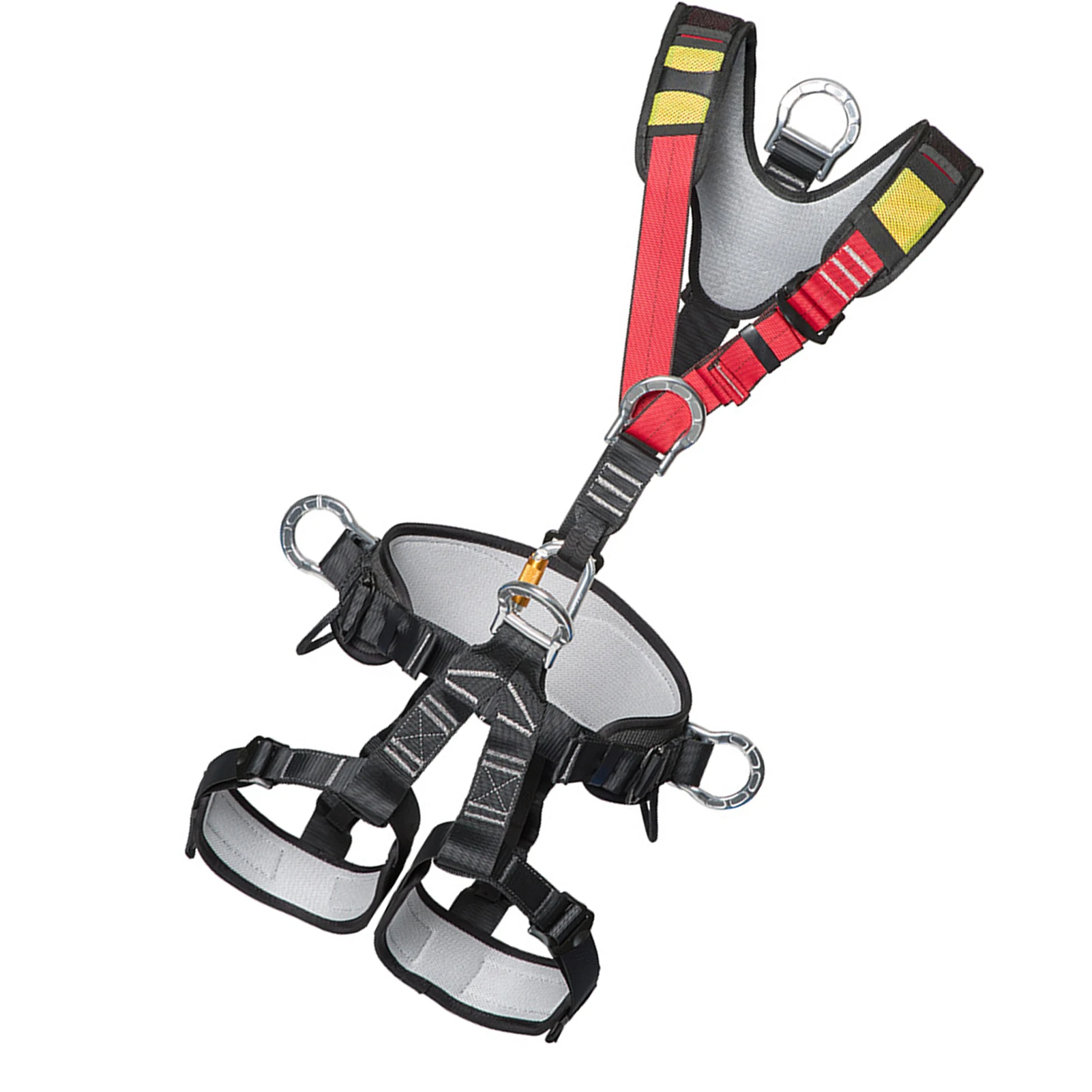 

Outdoor Tree Rock Climbing Harness Falling Protection Safety Belt Personal Protection Rappelling Equipment
