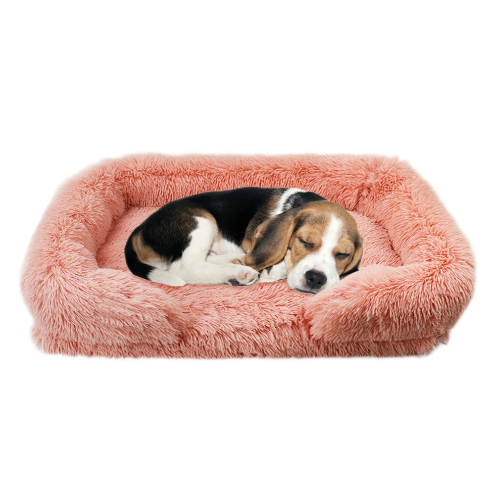 Sofá cama para perro, estera de felpa para perros pequeños y grandes, Pomeranian, para dormir profundamente, suministros para mascotas, lavable y extraíble Vip