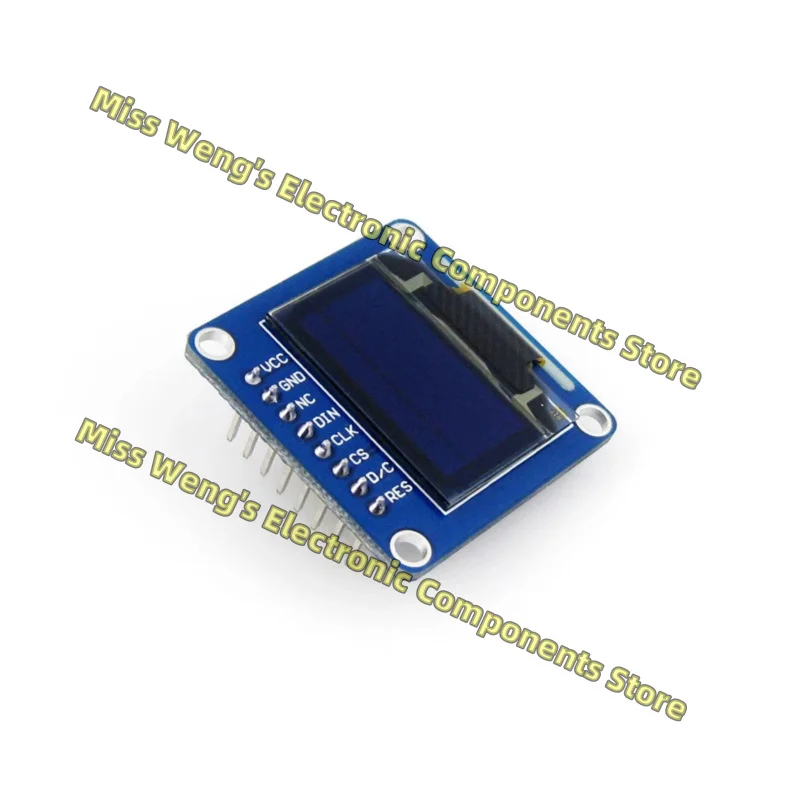 0 96-дюймовый модуль OLED-дисплея с 12864 синими и желтыми прямыми контактами OLED (B)