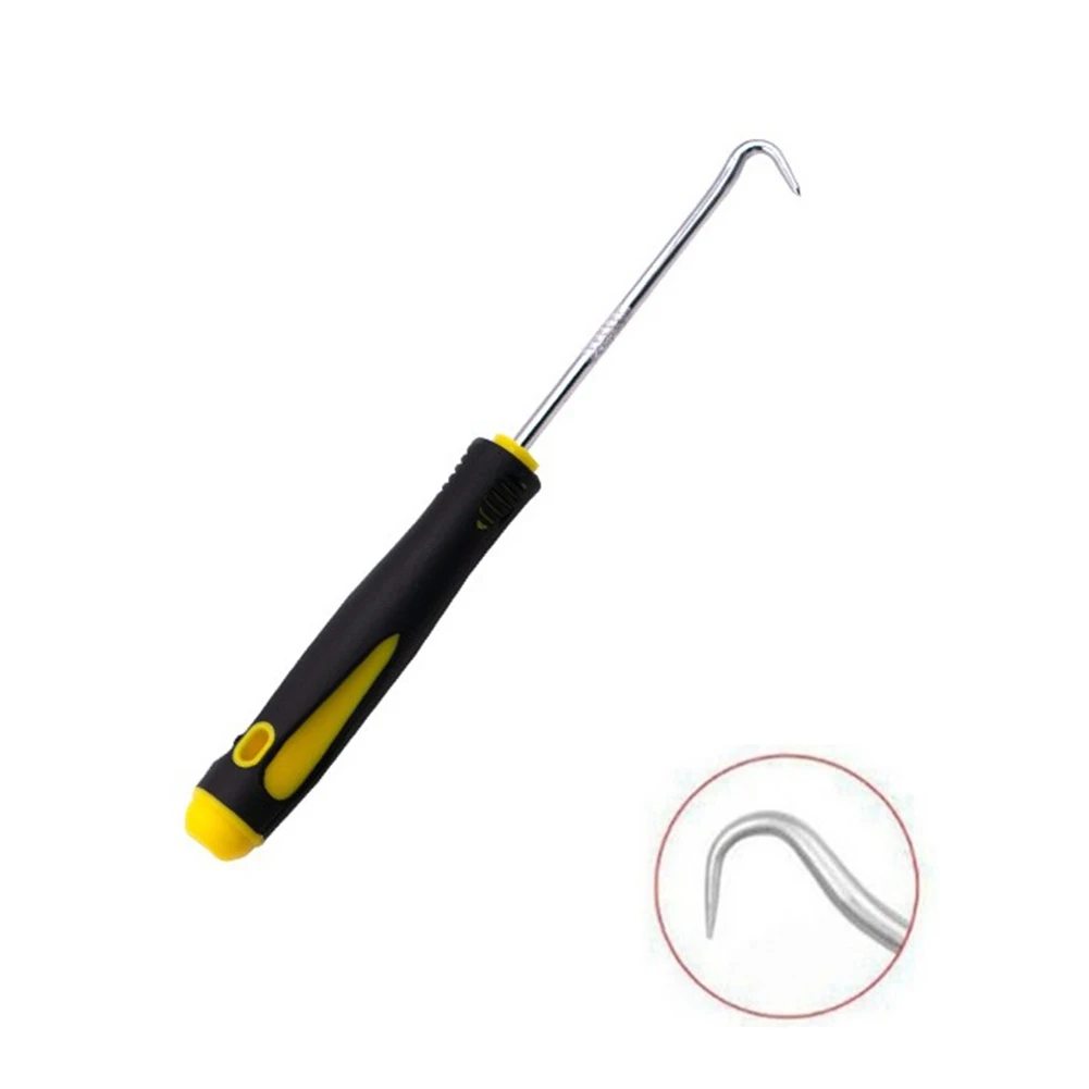 

Durable Pick Tool Hook Tool Straight 135 Car Pick Car Remover Tool Gasket Puller Hook O Ring Oil Seal For Most Of Car Models