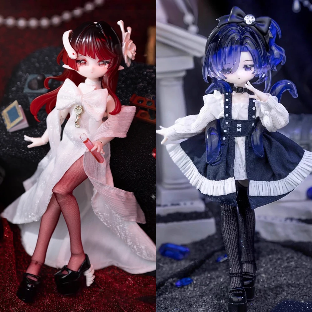 Фото Фигурка серии Ocean Gen Lucky Blind Box, подвижный шарнир, сменная одежда, кукла, модный орнамент, загадочные игрушки, праздничный подарок №3