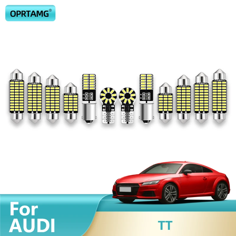 

OPRTAMG Canbus Car LED Interior Light Kit For AUDI TT 1994-2009 2010 2011 2012 2013 2014 2015 2016 2017 2018 2019 2020 2021 2022