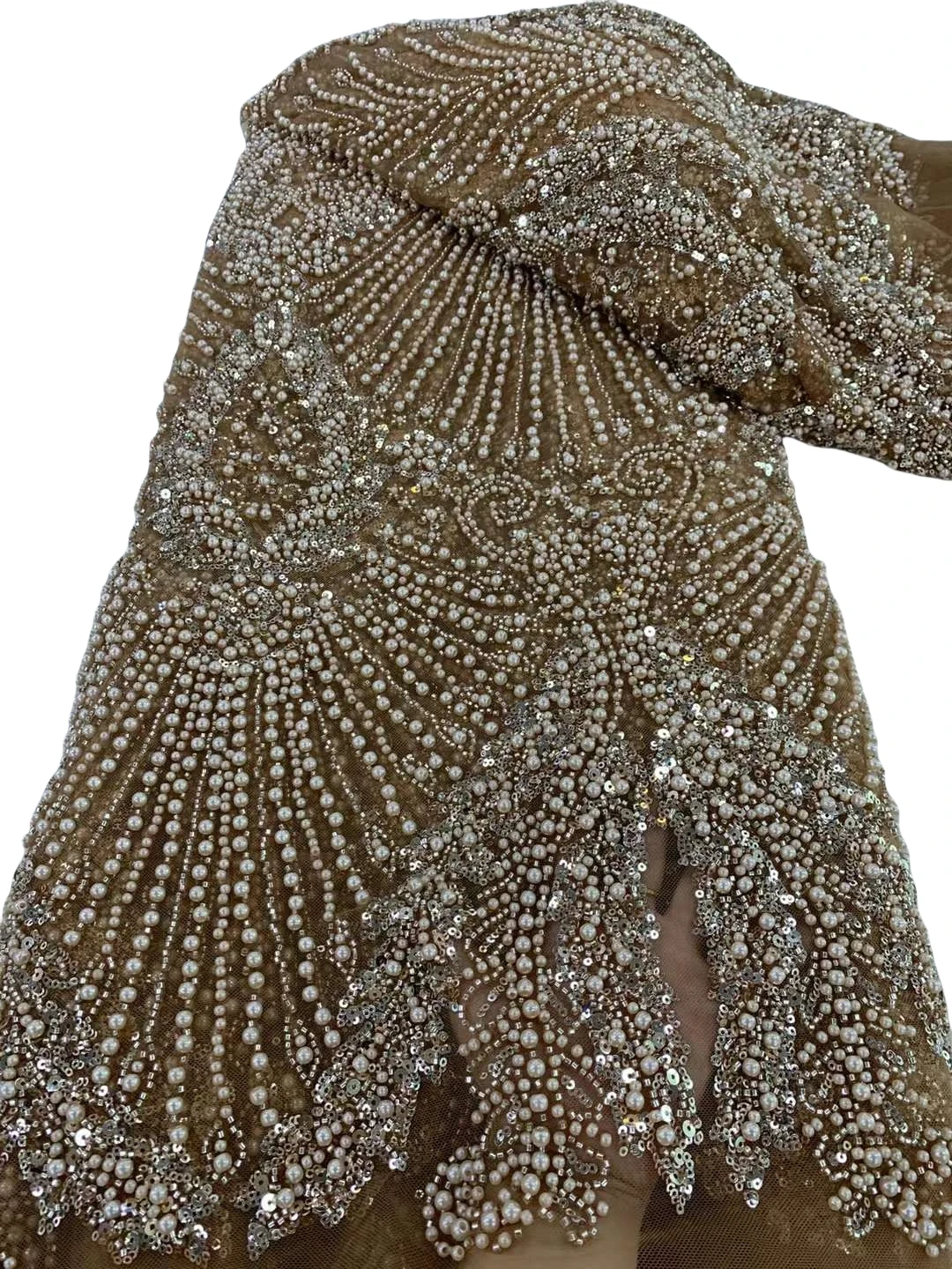 2025Новейшая нежная элегантная мягкая разноцветная роскошная кружевная ткань