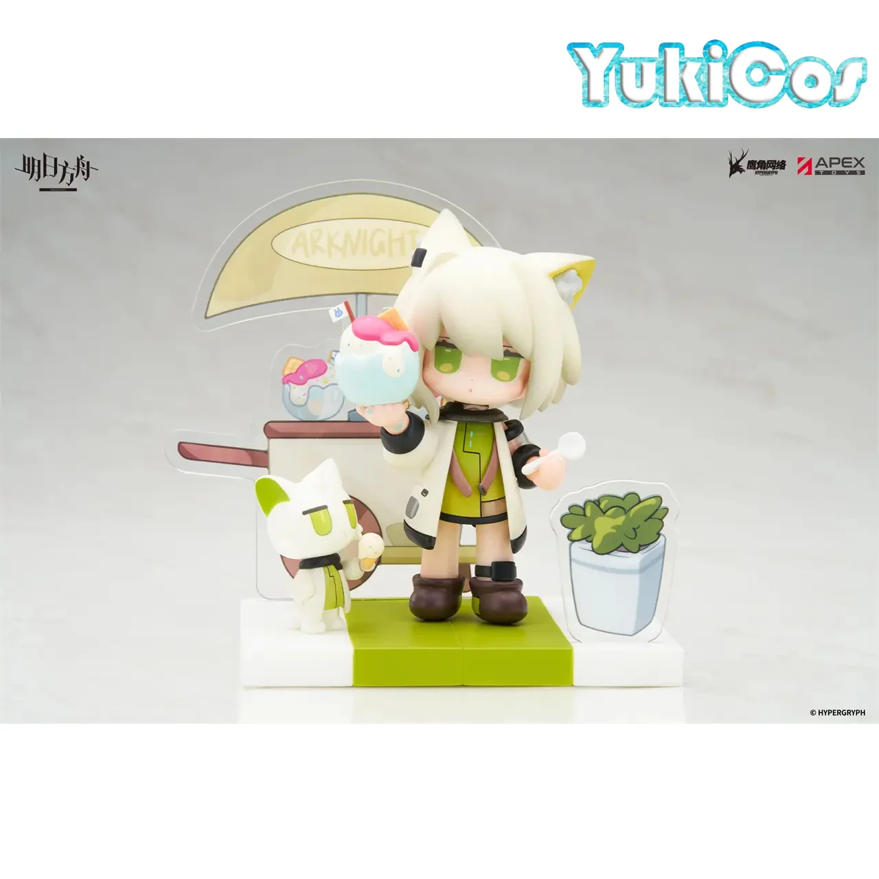 Официальный оригинальный Arknightscatori afgイツ 명일방주 Sweet Kal'tsit ケル さ Dessert Party ПВХ Кукла