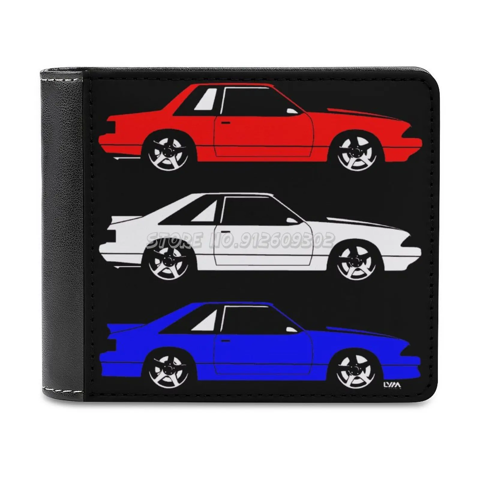 Мужской кожаный кошелек Fox Body тонкий Женский бумажник с надписью Оставьте свой