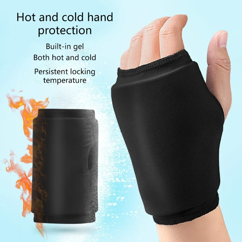 

Wearable Thumb Wrist Ice Pack Reusable Hand Ice Pack Hot and Cold Gel Compress Hand Finger Ice Pack for Carpal Tunnel