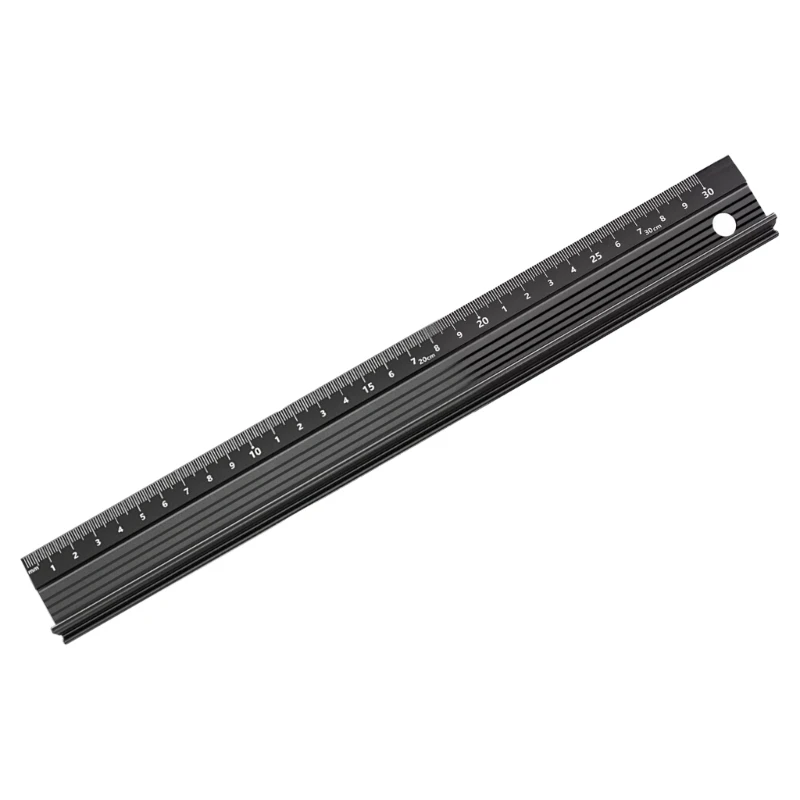 Многофункциональная алюминиевая линейка с прямыми краями 20 см для точных