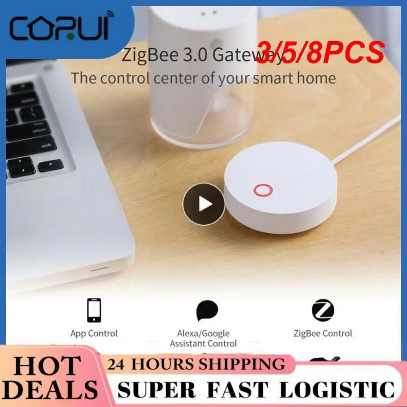 

3/5/8 шт., пульт дистанционного управления Zigbee, 5 В, 1 А