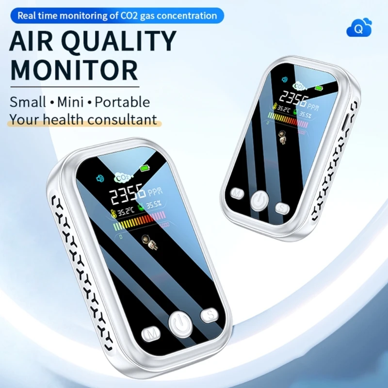 

Детектор качества воздуха детектор углекислого газа сельскохозяйственное производство теплицы белые газовые мониторы качество воздуха Прямая поставка