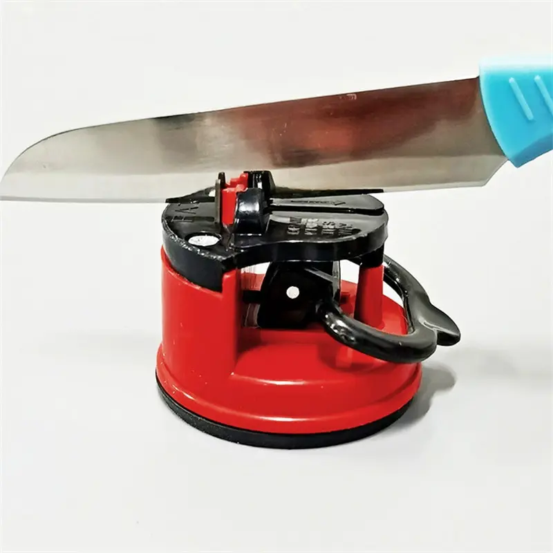 

Kitchen Sharpener Safe Knife Scissors Blade Grinder Stone Knives Suction Pad Sharpening Tungsten Diamond Sharpener Easy Tool