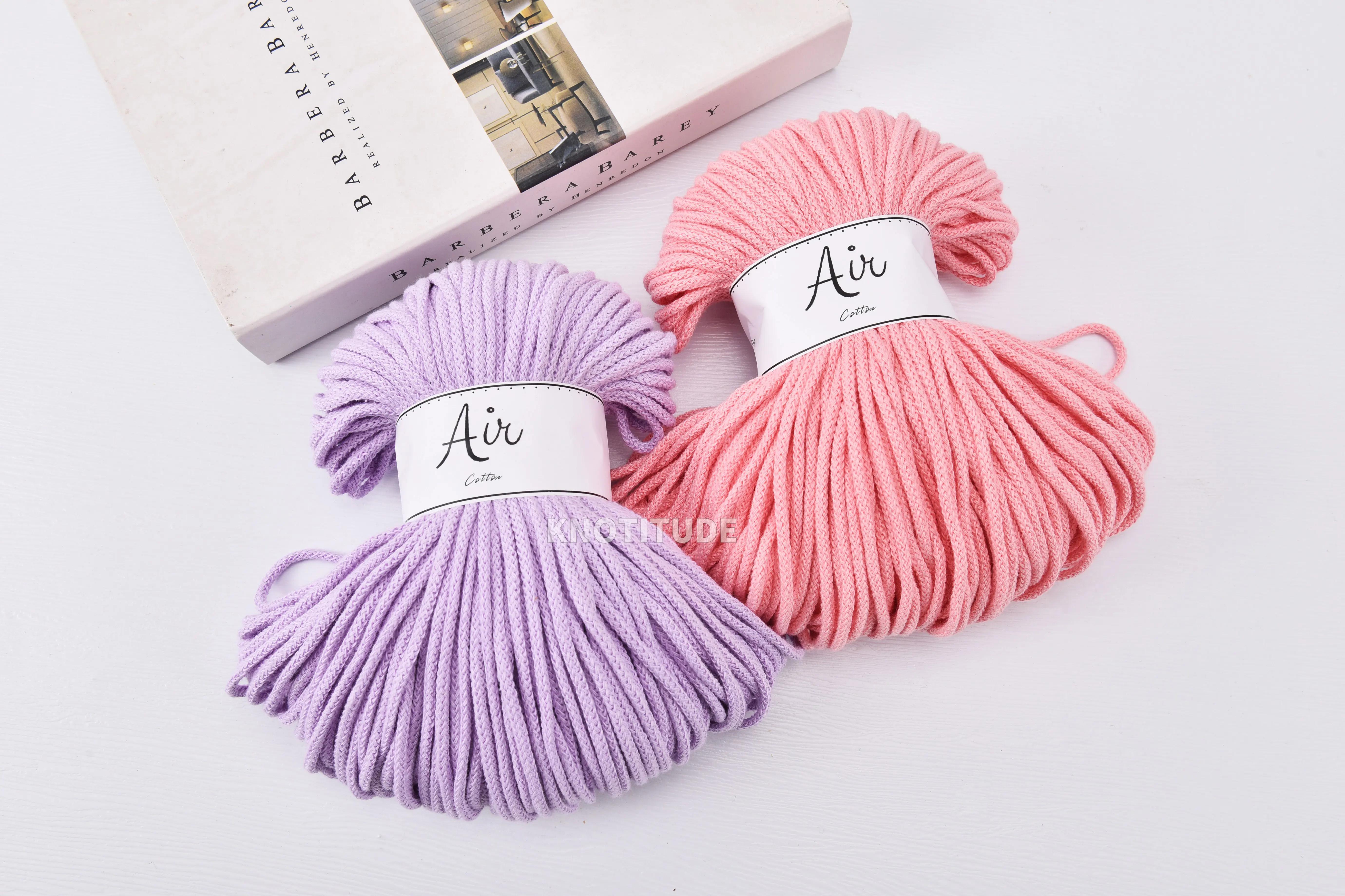 Хлопковый шнур с оплеткой 3 мм веревка для изготовления поводков домашних