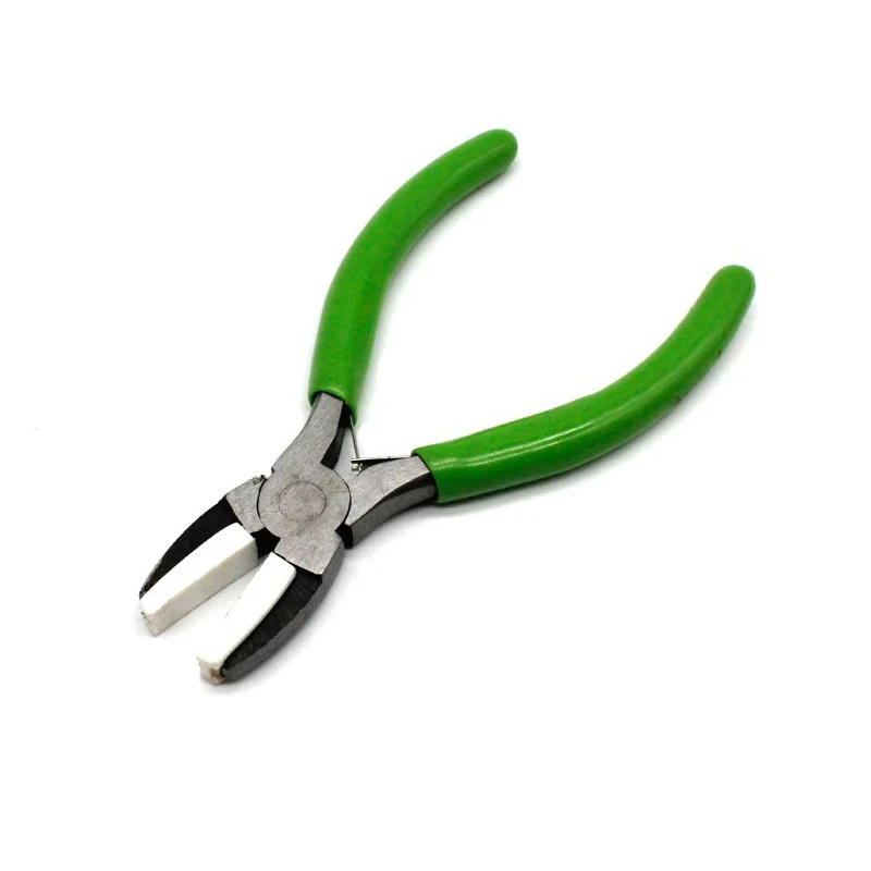 Нейлоновые плоскогубцы с плоским носом для ювелирных изделий сделай сам изгиба