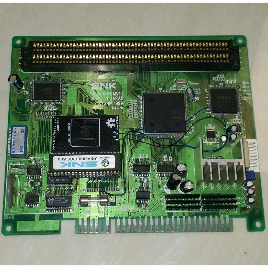 

Unibios Version 4.0 NeoGeo AES MVS SNK Used In MV1FZ/B/C Arcade Machine Accessories Snk Motherboard Chip Parts