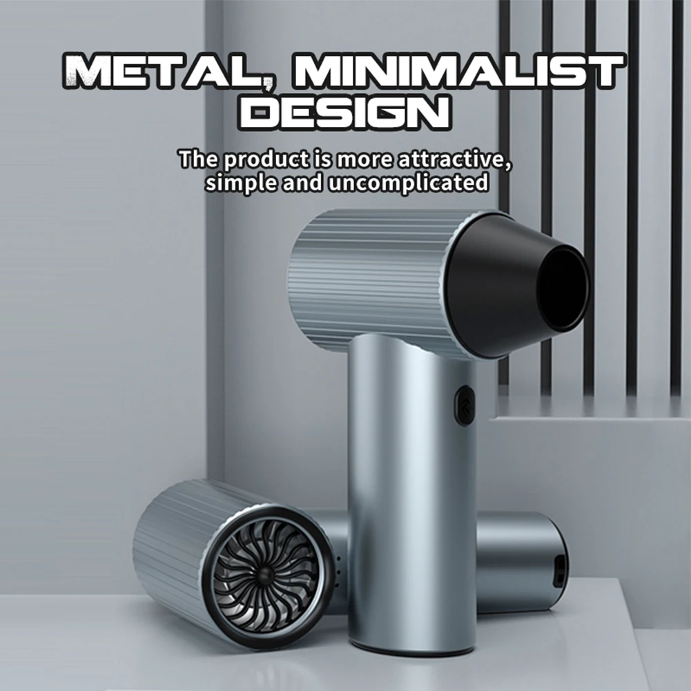 X7 Турбовентилятор Мини-турбореактивный вентилятор Violent Turbofan USB Перезаряжаемый 40