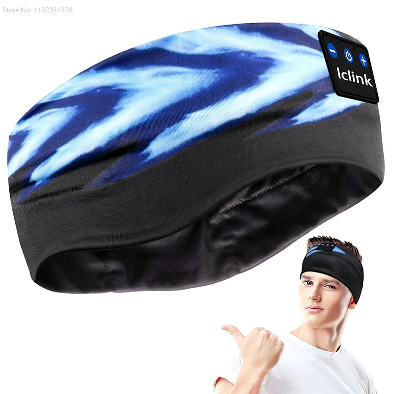 

Sleep Headphones 3D Bluetooth 5.2 Headband Wireless Sleep Artifact Breathable Music Eye Mask Earbuds for Side Sleeper Air Travel