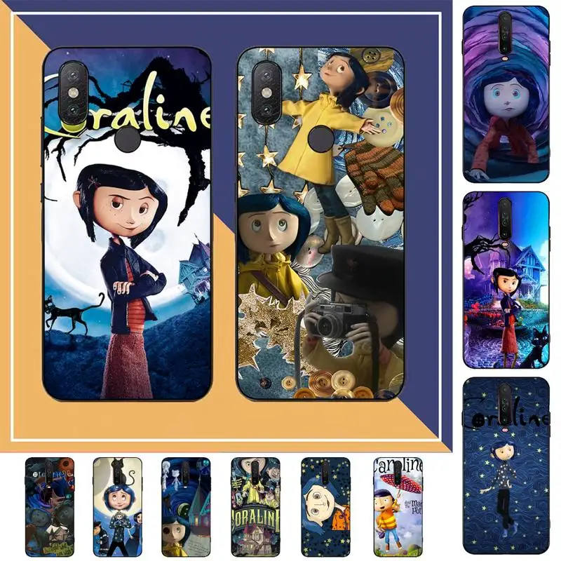 

C-Coraline and the magic door Phone Case for Redmi Note 8 7 9 4 6 pro max T X 5A 3 10 lite pro