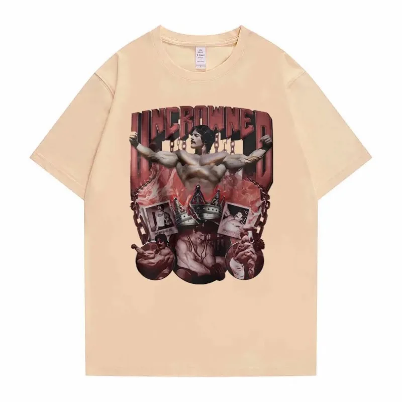 Забавная Короткая Футболка Мужская Винтажная Хлопковая Бейсбольная Рубашка С