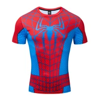 marvel spider man t shirt summer new 100 cotton 3d print short sleeve men o neck cosplay costume male high quality tops