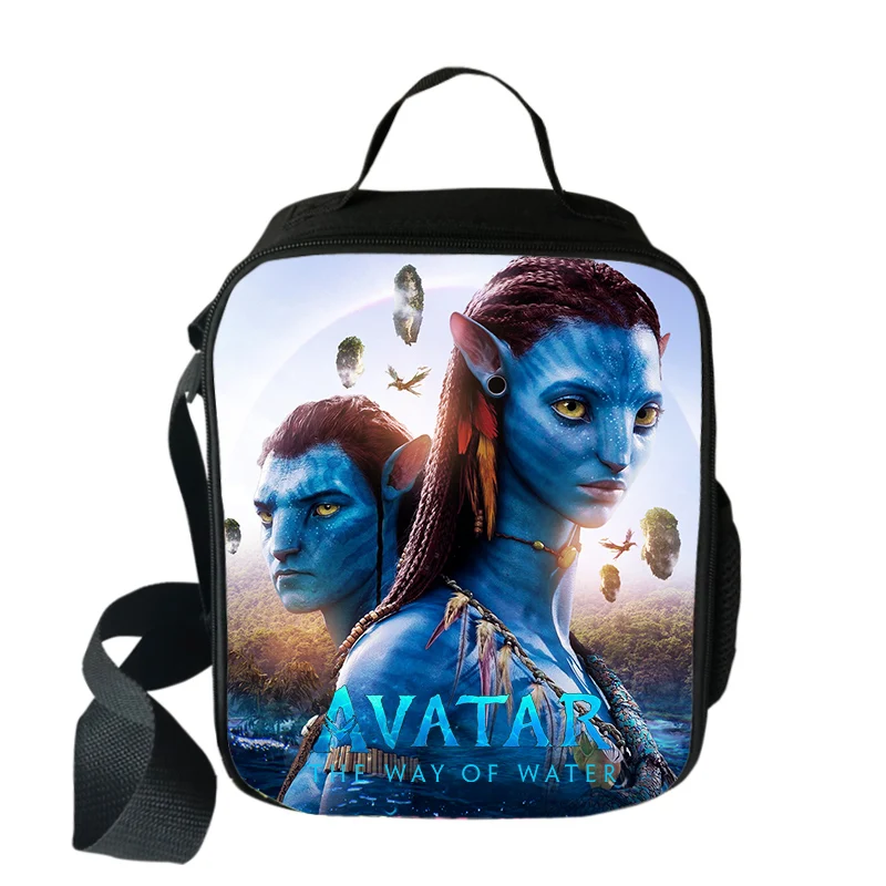 

Disney Avatar The Way of Water Lunch Bag Student Food Handbag Picnic Travel School Child Portable Insulated Lunch Box Food Bag