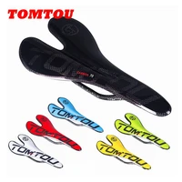 tomtou full carbon saddle cycling cushion bike front seat mat bicycle parts seat rail 7x9mm carbon rails