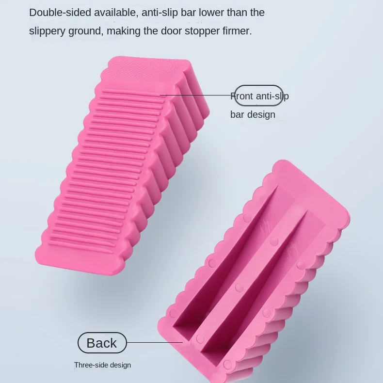 Ветрозащитная Противоударная дверная Стопорная силиконовая пробка для