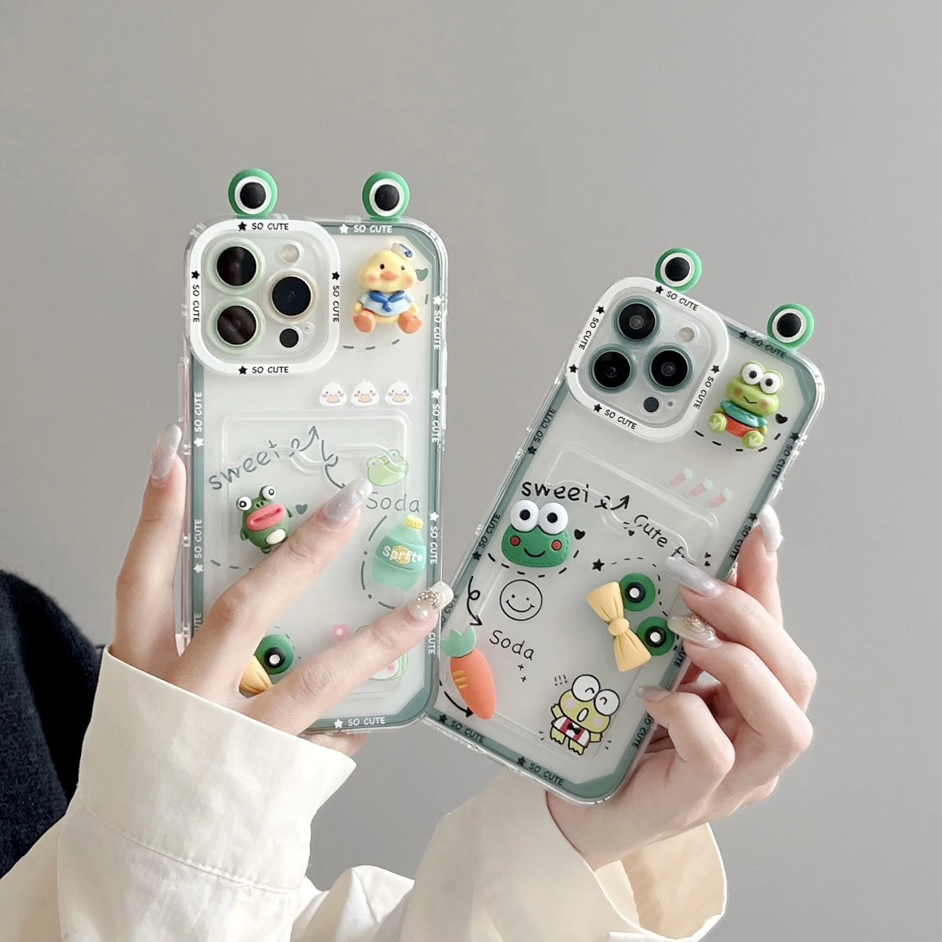 

Anime Kawaii Sanrio Kero Kero Keroppi New Cute Funny Funny Cartoon Silicone Phone Case for Iphone12-14Promax Gift for Friend