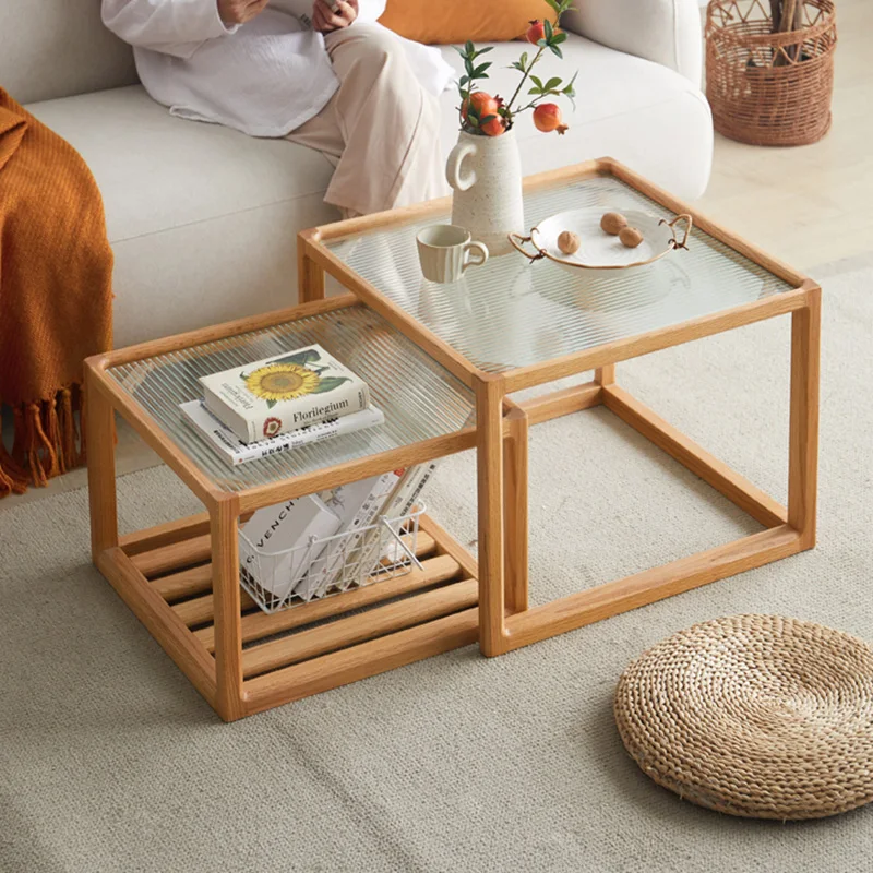 

Foldable Aesthetic Coffee Table Bedroom Simple Outdoor Standing Side Table Square Industrial Nesa Plegable Home Furniture