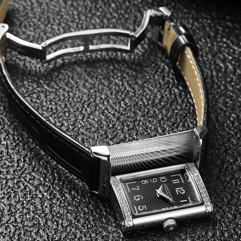 OUPAI 2022 новое поступление дизайнерские модные и элегантные кварцевые часы Reverso