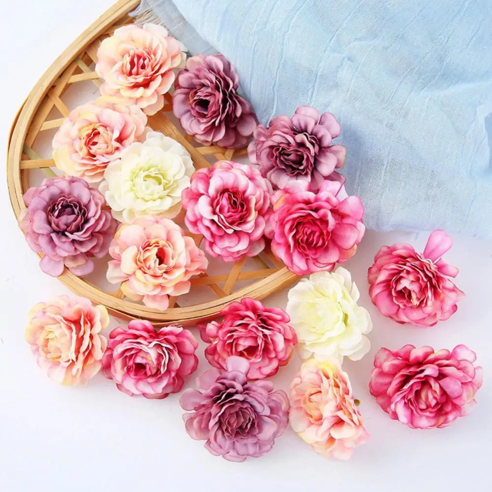 

5Pcs Artificial Rose Decorative Fresh Keeping No Withering Easy to Maintain Simulation Flower Home Decor