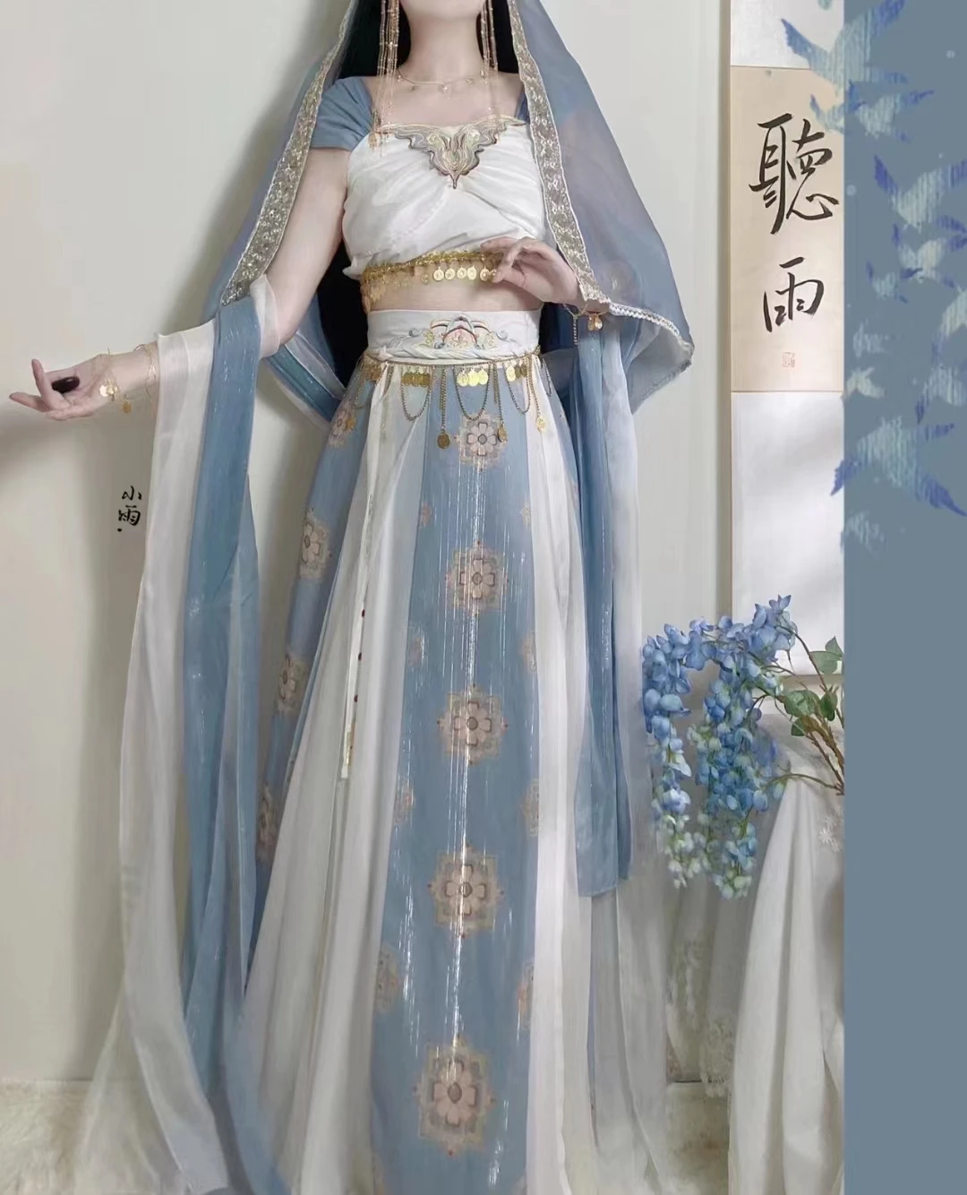 Платье принцессы Dunhuang Feitian костюм Luo Zhiyu Han китайский стиль Западный экзотический