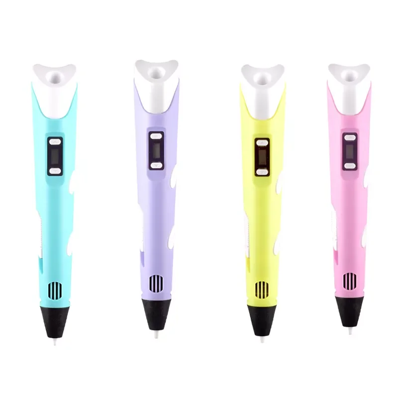 

3D Ручка, 3D Ручка для рисования «сделай сам» с ЖК-экраном, совместимая с пла-нитью, игрушки, безопасная 3d-ручка для детей, подарок на Рождество,...