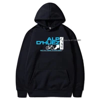 alpe d huez in france cycling hoodie men ride bicycle hooded bike outerwear fashion men women spring hoodies streetwear