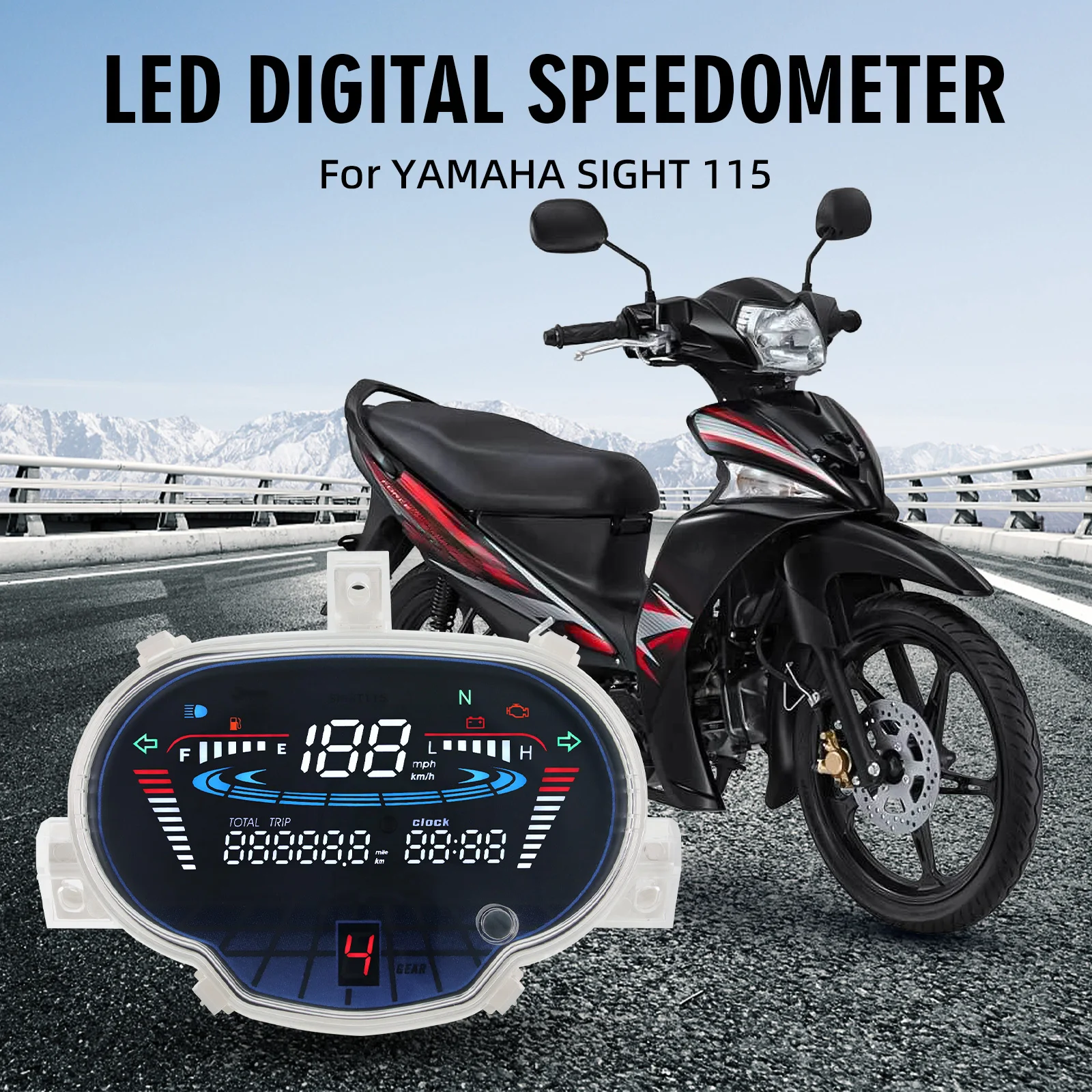 Измеритель скорости для Yamaha Sight 115/Crypton Fi 114 Sirius fi VEGA RR/VEGA FORCE мотоциклетный