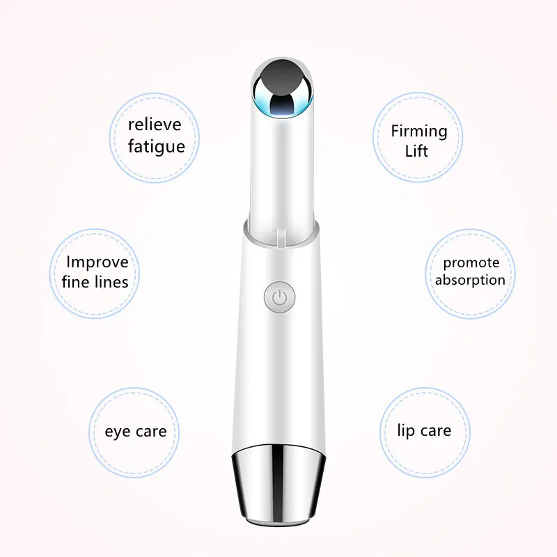 Eye Beauty Instrument Electric Lip Massager High-Frequency Vibration Color Light to Promote Absorption and Wrinkle Removal |
