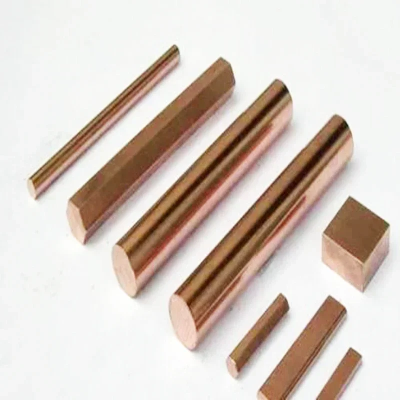 C17200 Стержень из медного бериллиевого сплава цилиндр 1-45 мм электролитический