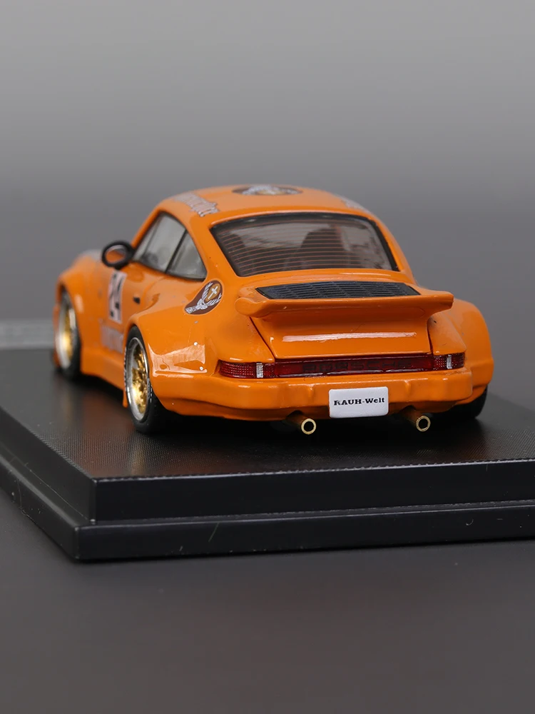 

Collection Ornament Porsche 911 RWB 930 Deer Head MC Limited 1:64 Simulation Alloy Car Model Collection Ornament Gift