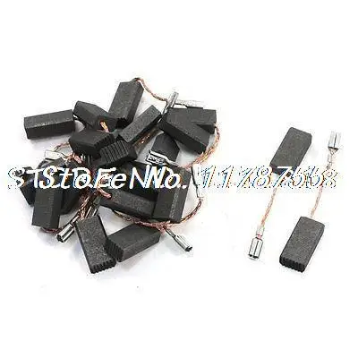 

10 пар, карбоновые щетки с электродвигателем, 16x8x5 мм