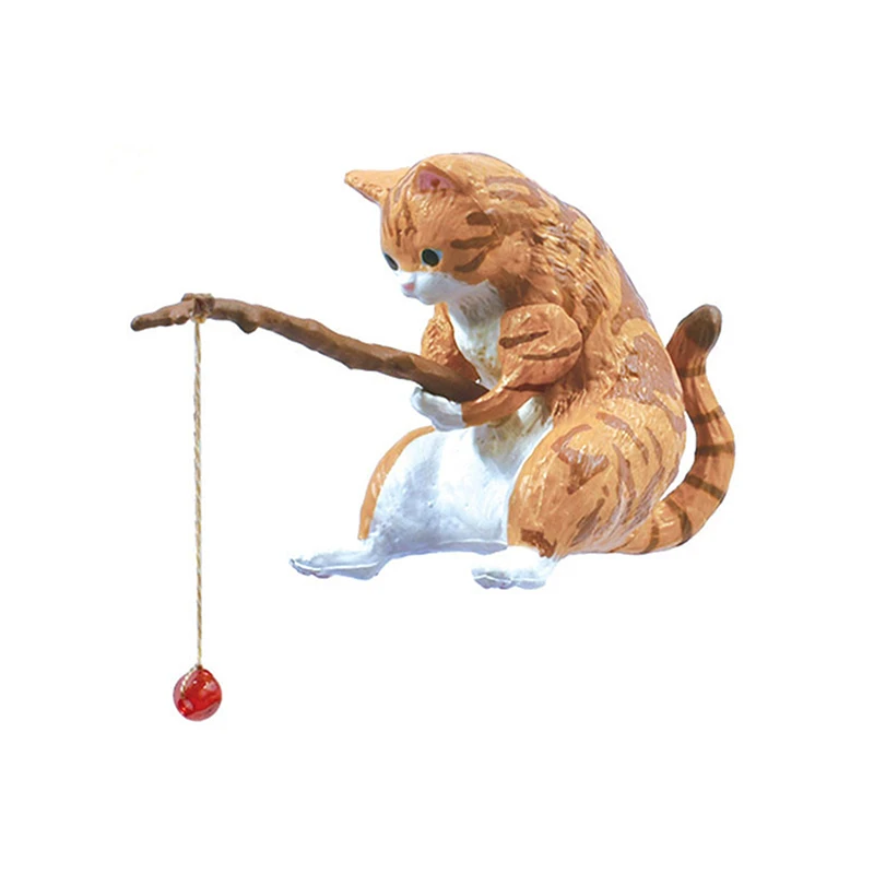 

Рыбалка, кошка, автомобиль, искусственная кожа, милые полимерные автомобильные миниатюрные фигурки, украшения, аксессуары, маленькие подарки